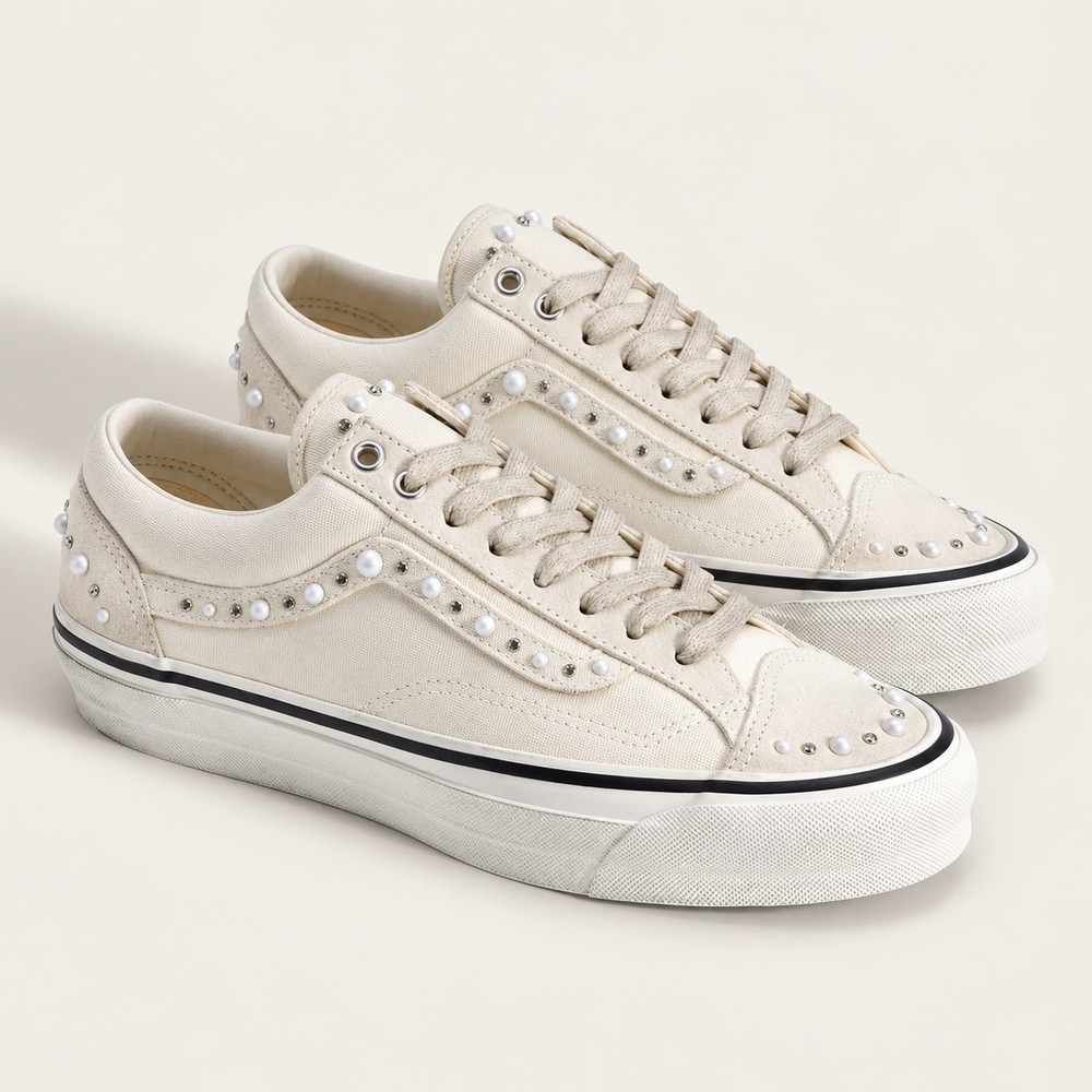 Vans OTW Old Skool 36 Pearlized Pack Marshmallow Sneakers VN000E8VCCZ Womens 8.5